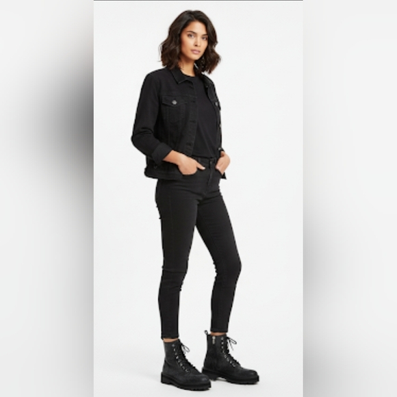 GUESS Black Women's Ankle Boots - Picture 1 of 7